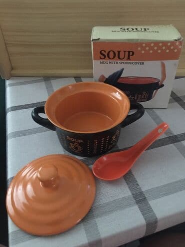 посуда кастрюли: Кастрюлька керамика, новая для любых блюд, готовить можно на один — 4