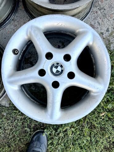 шины на внедорожник: Литые Диски R 15 BMW, Комплект, отверстий - 5, Б/у — 2
