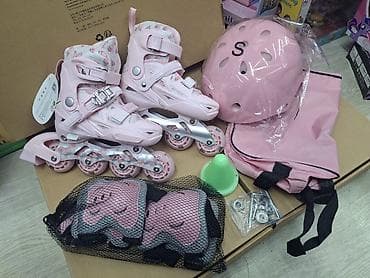 лыжные батинки: Оригинальные ролики фирмы SWAY, качественные материалы, плотные — 3