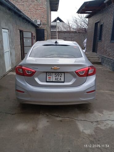 зимние шины в бишкеке: Chevrolet Cruze: 2019 г., 1.4 л, Автомат, Бензин, Седан — 3