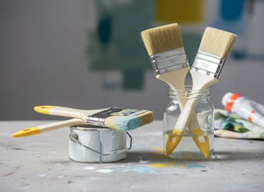 перчатки для посуды: Набор малярных кистей "АКОР". Подходят для работы с различными видами — 1