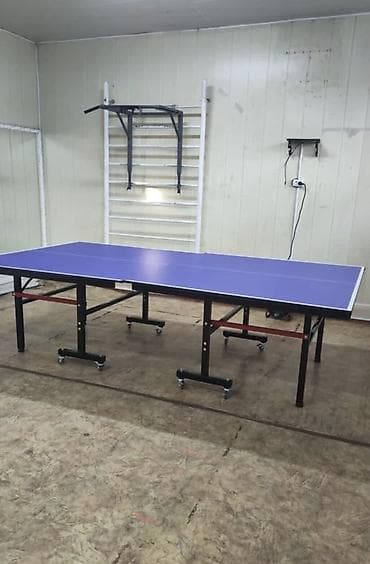 фикс modric: Настольный теннисный стол на колесах - Тип: разборный/складной стол — 1