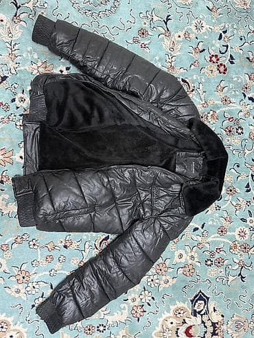 Шымдар: Мужская куртка ZARA MAN, размер L. - Модель: утеплённая стёганая — 1