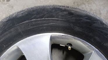 диски r 14 штамповка: Дөңгөлөктөр монтажда 215 / 60 / R 16, Жай, Колдонулган, 1 даана, Жеңил унаалар, Куйма, тешиктери - 5 — 2