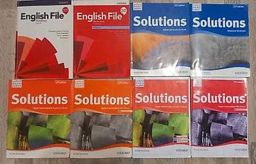 solutions elementary: Комплект учебников по английскому языку от Oxford solution advanced — 1