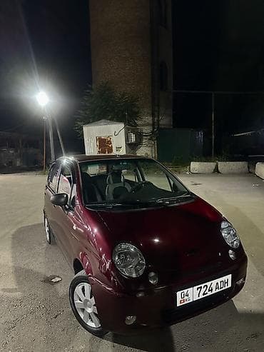 Транспорт: Daewoo Matiz: 2010 г., Кол менен иштөөчү, Бензин, Хетчбек — 2