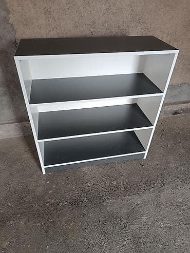 4 pot: Книжная полка, ЛДСП, Напольная — 1