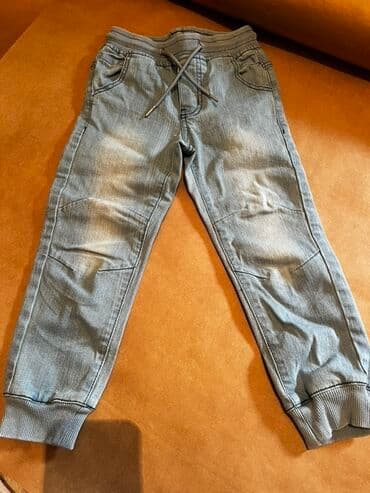 штаны для дома: Джинсы и брюки, цвет - Черный, Б/у — 2