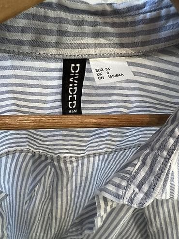 armani code: Рубашка H&M;женская - Размер на ярлыке: EUR 36 (UK 8, CN 165/84A) — 3