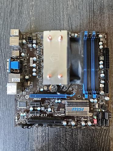 macbook 2017: Материнская плата для ПК, Б/у, MSI, LGA1156, Micro-ATX — 1
