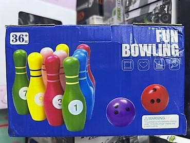 счеты для детей: Игровой набор «Fun Bowling» для детей 36+ месяцев. - Комплект — 1