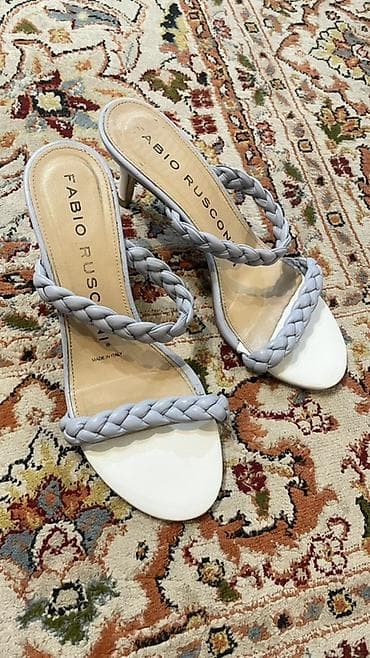 Босоножки Fabio Rusconi, размер 38 - Модель: мюли на среднем каблуке — 2