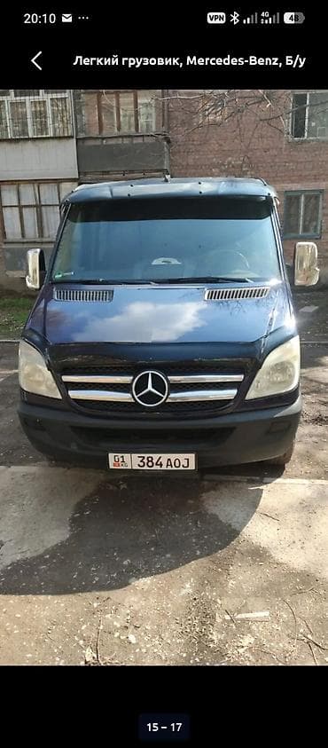 генератор спринтер тд: Легкий грузовик, Mercedes-Benz — 3