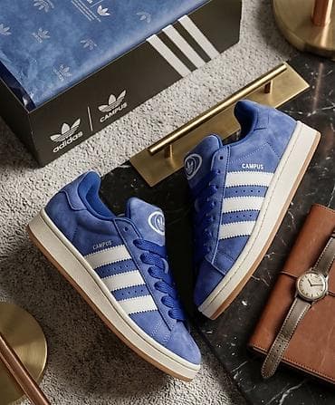 Мужские кроссовки, 40, Adidas Originals, Новый, цвет - Синий, Самовывоз, Бесплатная доставка, Платная доставка