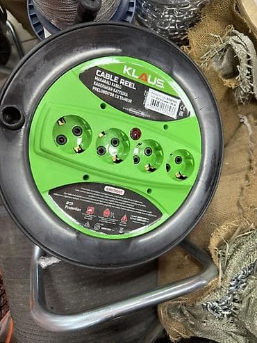 Удлинитель на катушке KLAUS - Тип: кабельный барабан (Cable Reel) с lalafo.kg да Удлинитель на катушке KLAUS - Тип: кабельный барабан (Cable Reel) с