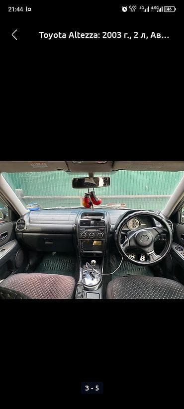 альтез: Toyota Altezza: 2003 г., 2 л, Автомат, Бензин, Седан — 4