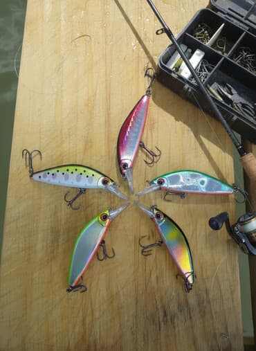 воблеры: 🎣 Воблер XIGE 50S — для успешной ловли форели Характеристики: Тип — 2