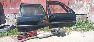 выхлопная банка: Дверь Комплект Volkswagen, Б/у — 1