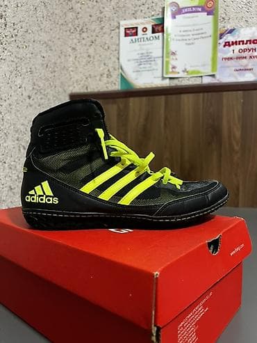 Мырзалардын бут кийими: Борцовки Adidas для вольной/греко-римской борьбы - Модель: мужские — 3