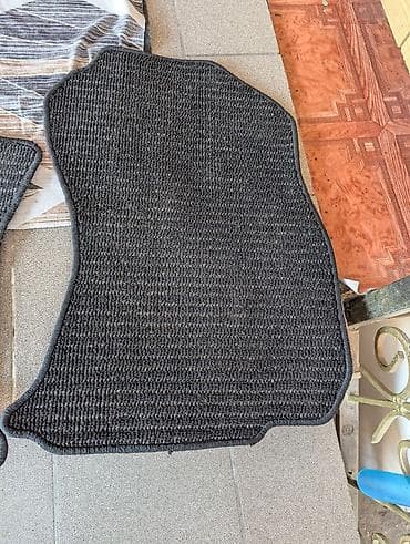 Аксессуары и тюнинг: Родные Ворсовые Полики Для салона Subaru, цвет - Черный, Новый, Самовывоз — 3