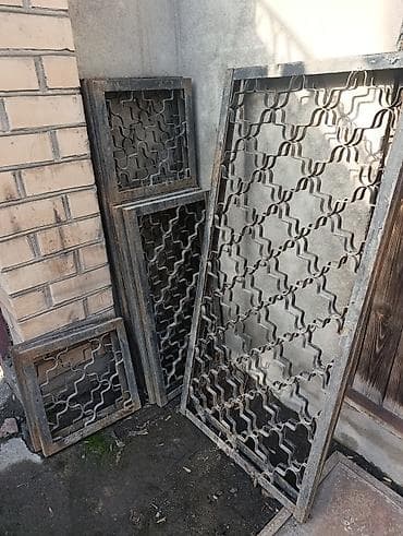 Решетки для окон, Сварные, Готовые, Без установки at lalafo.kg Решетки для окон, Сварные, Готовые, Без установки