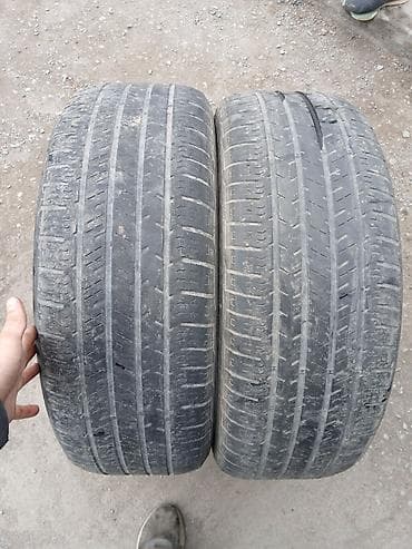 vossen diska: Шины 235 / 55 / R 19, Лето, Б/у, Пара, Внедорожные (АТ/МТ), Корея, Hankook — 1