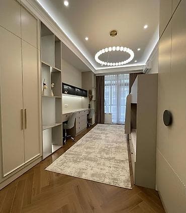 pro group: 3 комнаты, 137 м², Асанбай мкр Элитка, 9 этаж, Дизайнерский ремонт — 5