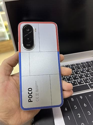 поко расрочка: Poco M7, Б/у, 256 ГБ, цвет - Серебристый, 2 SIM — 1