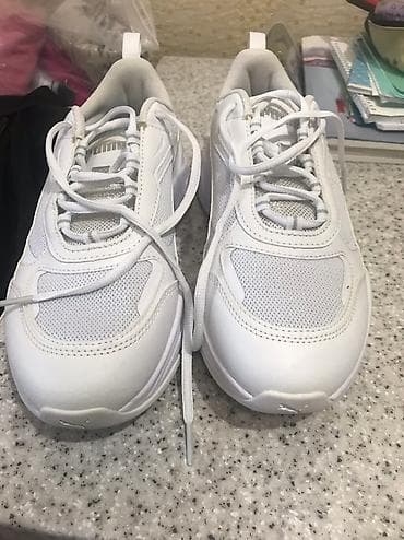 крассовка: Кроссовки, 38, Puma, Новый, цвет - Белый, Самовывоз — 4