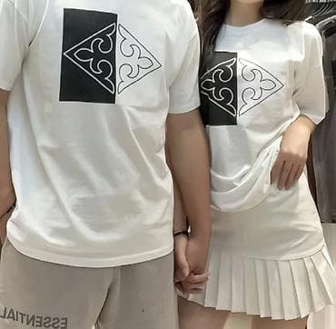 футболки военные мужские: Футболки с этническими принтами Описание: - Унисекс футболки прямого — 5