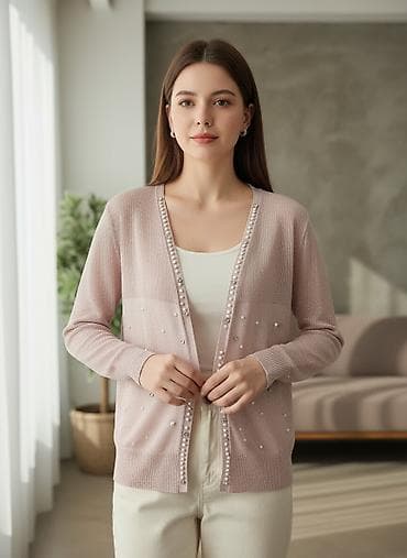 Блузка накидка.
1)Блестящая со стразами
новая
р-46,48 at lalafo.kg Блузка накидка.
1)Блестящая со стразами
новая
р-46,48