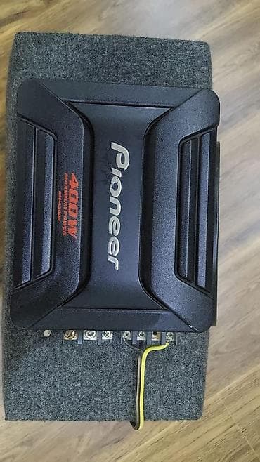 full construction: Сабвуфер MTX Audio в корпусе + автомобильный усилитель и комплект — 3