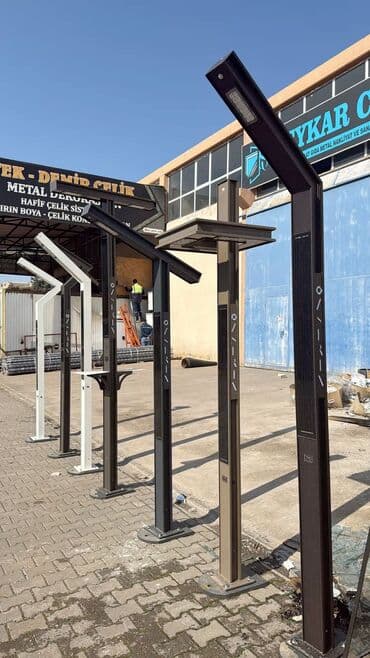 садовые светы: Уличные световые опоры с LED-освещением (декоративные светильники) - — 6