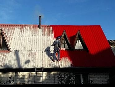 Красим крыша чатыр краскалайбыз