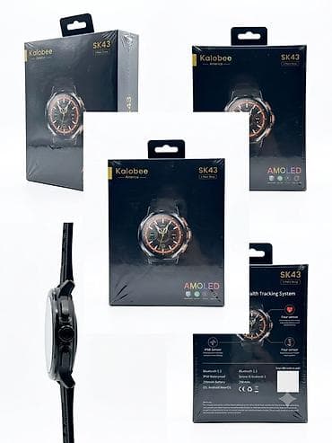 bip 3: Умные часы Kalobee SK43 (AMOLED) - Дисплей: AMOLED, крупный экран с — 2