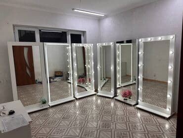 зеркало с подсветкой цена бишкек: Зеркало с лампами. зеркало с подсветкой. зеркало на роликах. зеркала — 5