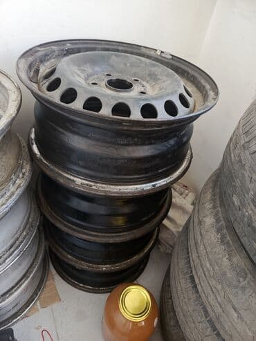 железные диски бишкек: Железные Диски R 15 SKAD, Комплект, отверстий - 5, Б/у — 3