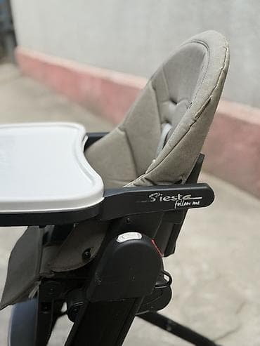 cool guy: Стульчик для кормления, Б/у, Peg perego, Трансформер, цвет - Серый — 4