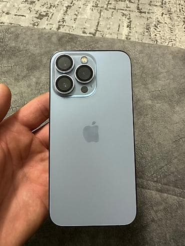 camon 19 pro: IPhone 13 Pro, Б/у, 128 ГБ, Blue Titanium, Защитное стекло, Чехол, 73 % — 1