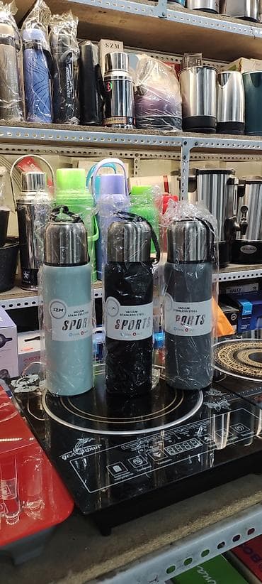 Термос для горячей и холодной воды Тепло держит до 8 часов Объем 800