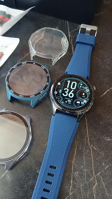 золото бу: Спортивные часы часы, Huawei (Watch GT), GPS, Водонепроницаемые, Мужские, Новый — 6