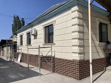 строительство бассейна: •	Суюк травертин менен кооздоо 	•	Фасадды жылуулатуу жана коргоо — 8