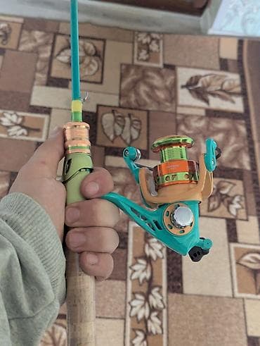 рыболовная сумка: Спиннинговый комплект для рыбалки Состав: - Двухсекционное — 1