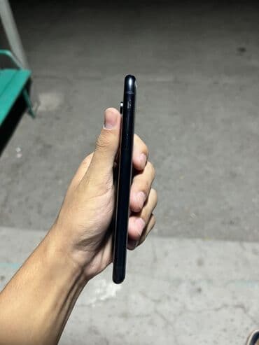 айфон х: IPhone Xr, Колдонулган, 64 ГБ, Кара, Коргоочу айнек, Каптама, 100 % — 3