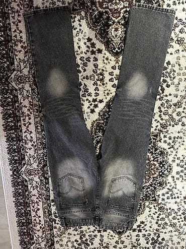 принимаю вещи: Black bootcut jeans размер S (165-175) — 2