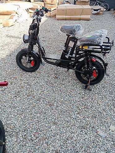 зарядка для самаката: Электроскутер компактного формата на больших колесах - Тип: городской — 1