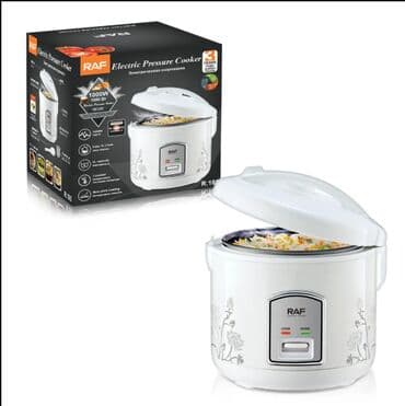 электрический сковорода: Рисоварка RAF R180 рисоварка объемом 5 литров, чаша с антипригарным — 1