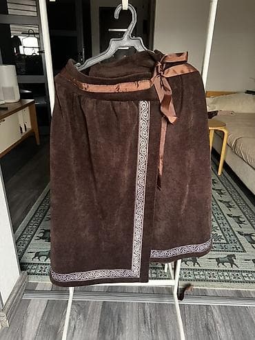 пончо пальто: Комплект, цвет - Черный — 6