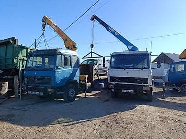 тракторный кун: Манипулятор, Mercedes-Benz, 1992 г., 10 т — 6