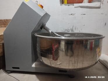 Посуда и кухонный инвентарь: Промышленный тестомес Çagdaş (спиральный) - Тип: спиральный тестомес — 2